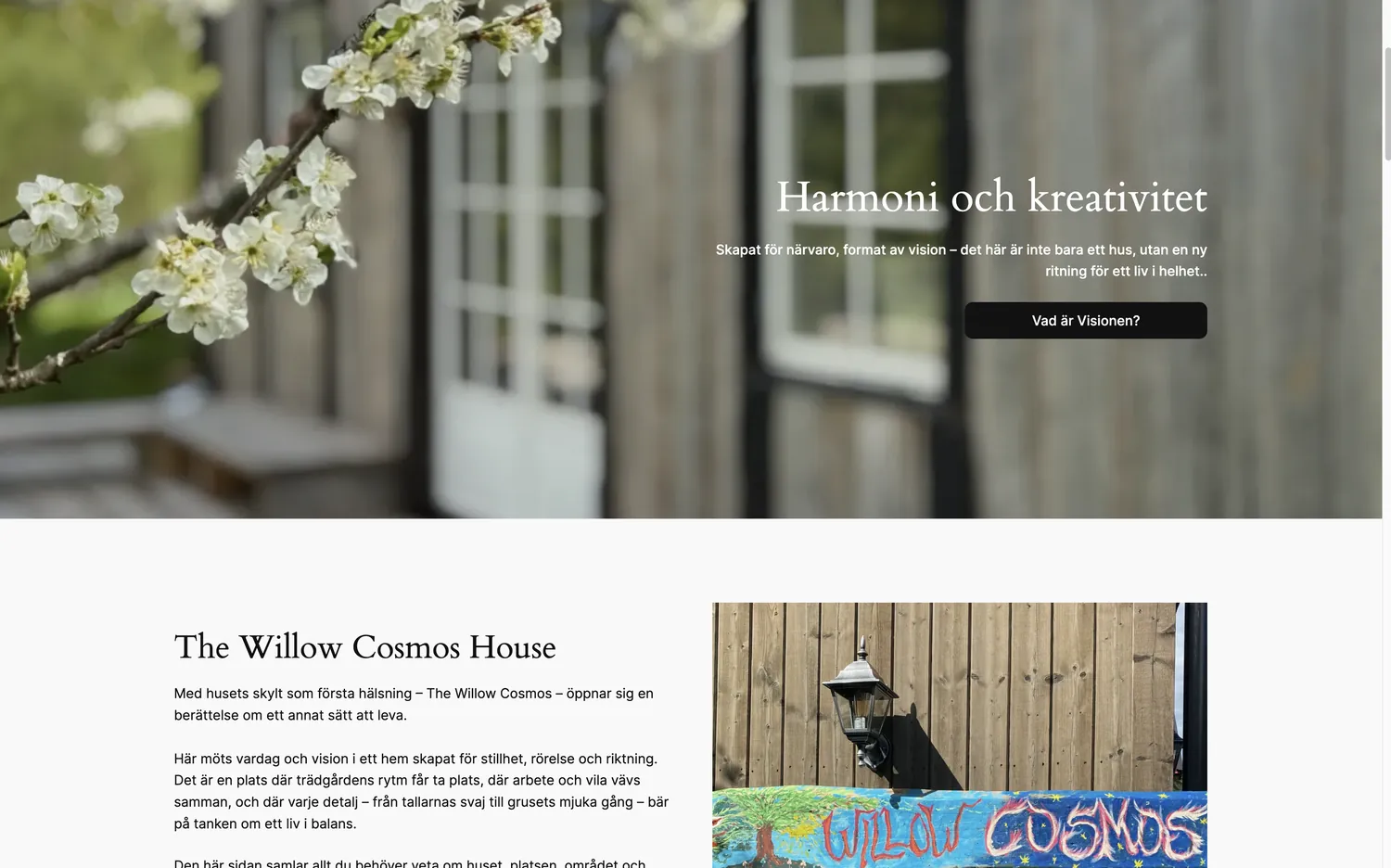 Varför TheWillowCosmosHouse.se? Vår Vision för Husköp